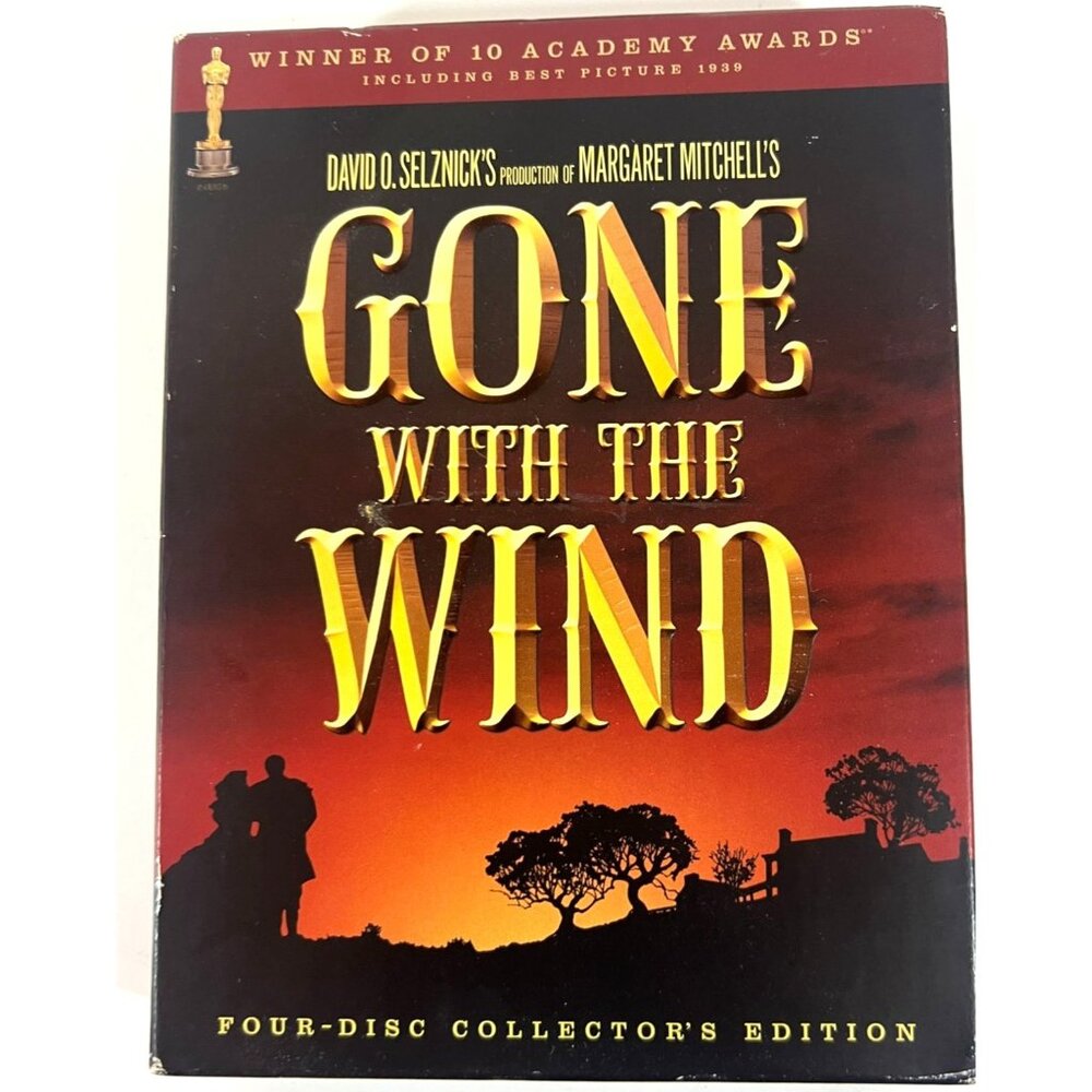 Gone With The Wind Four-Disc Collectors Edition Clark Gabble Vivien Leigh